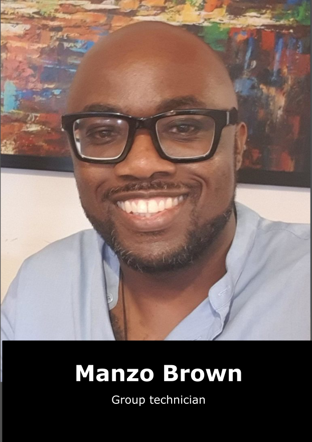 Image of Manzo Brown. Click image to read his biography.