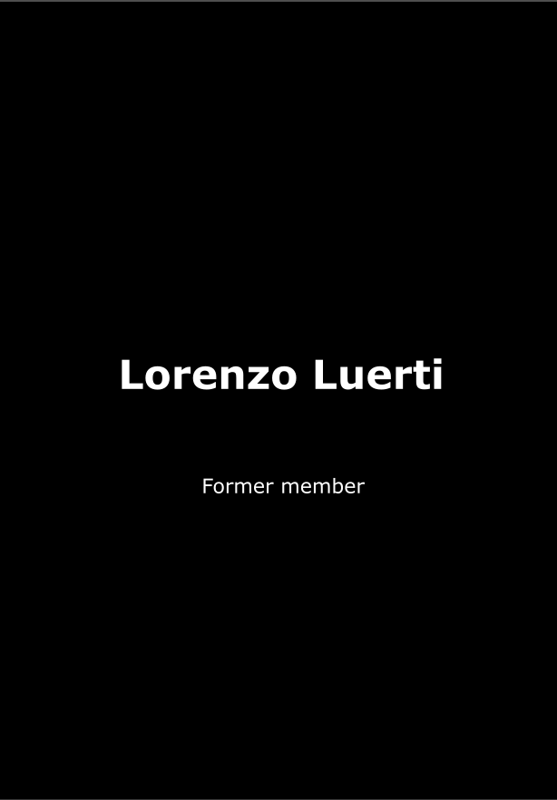 Image of Lorenzo Luerti. Click image to read his biography.