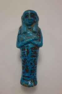 Shabti of Paynefernefer (ECM 376) which is only inscribed with the owner's name and titles. © Eton Myers Collection, University of Birmingham