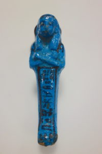 Shabti of Masaharta A (ECM 399). Masaharta was one of the first prominent officials with a purely Libyan name. © Eton Myers Collection, University of Birmingham