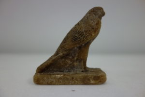 The detail on this beeswax model of a hawk (ECM 639) suggests that it was intended for use in 'lost wax' casting. © Eton Myers Collection, University of Birmingham