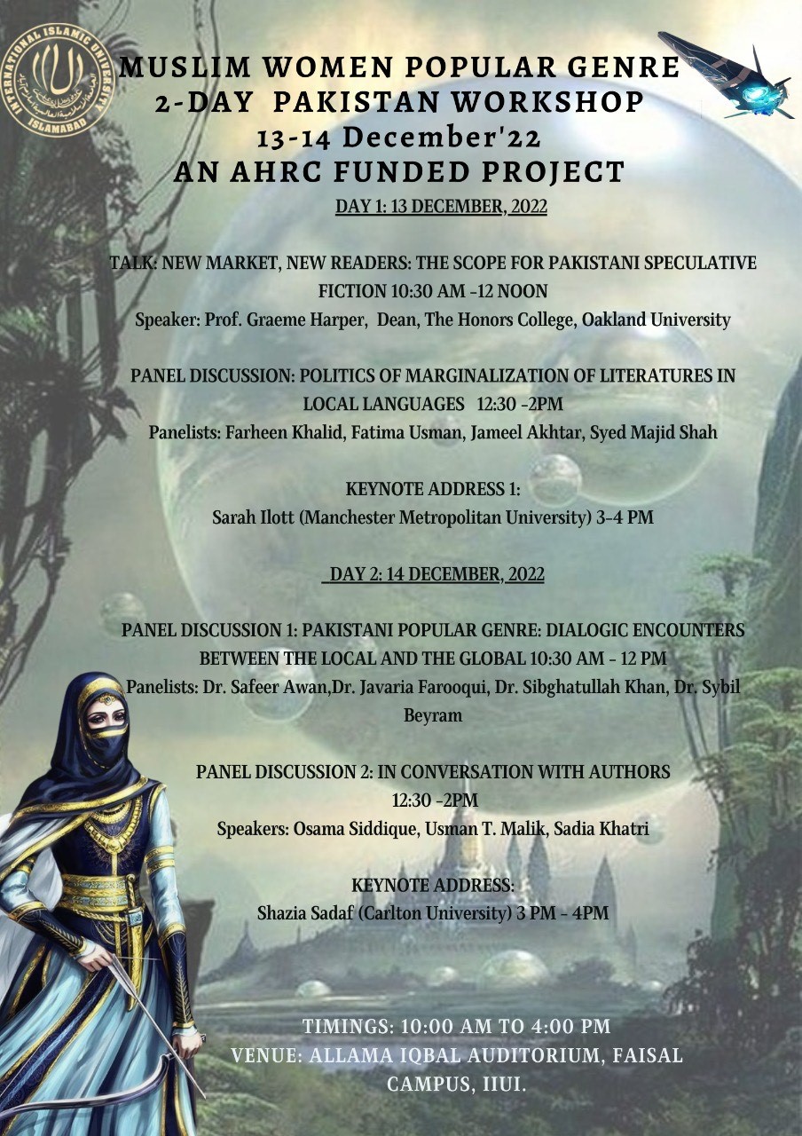 Programme for event