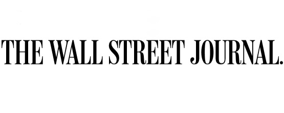 Logo of the Wall Street Journal newspaper. It consists of narrow, black, serified text reading "The Wall Street Journal" on a white background